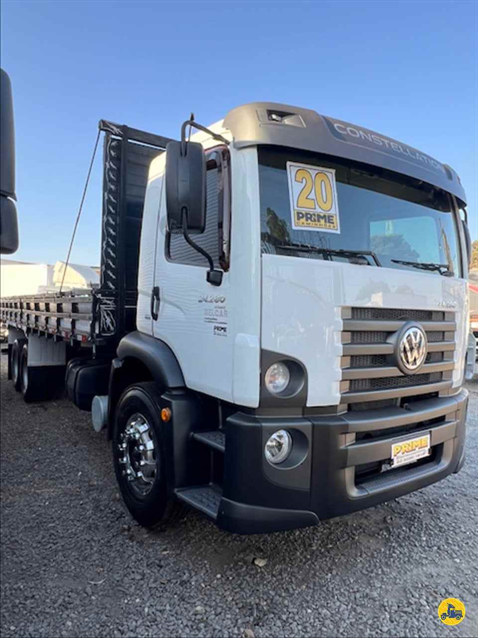 CAMINHAO VOLKSWAGEN VW 24280 Carga Seca Truck 6x2 Prime Caminhões GOIANIA GOIAS GO