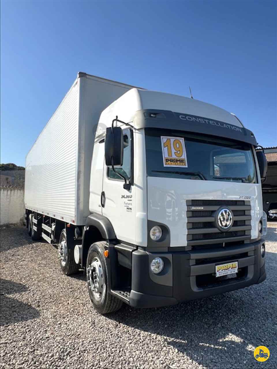 CAMINHAO VOLKSWAGEN VW 24280 Baú Furgão BiTruck 8x2 Prime Caminhões GOIANIA GOIAS GO