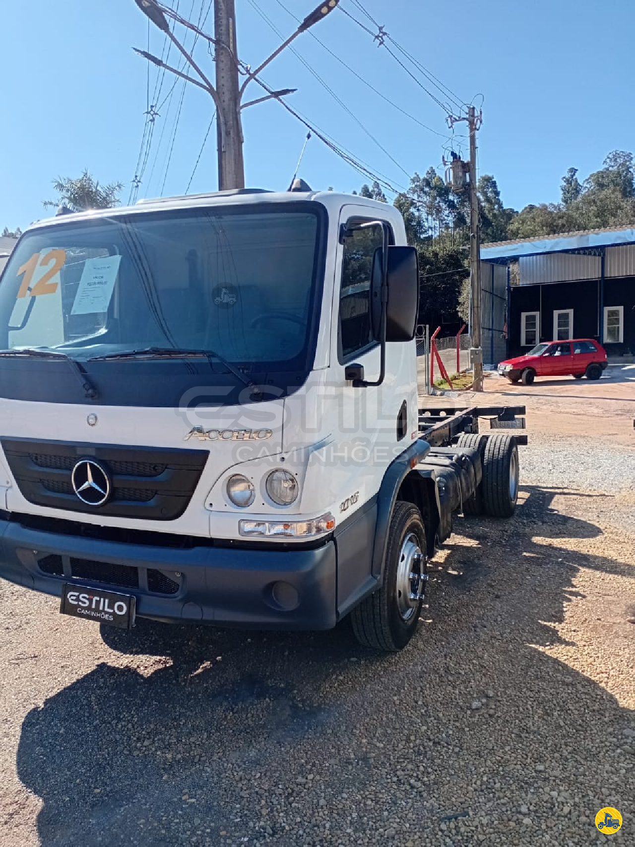 CAMINHAO MERCEDES-BENZ MB 1016 Chassis 3/4 4x2 Estilo Caminhões POUSO ALEGRE MINAS GERAIS MG