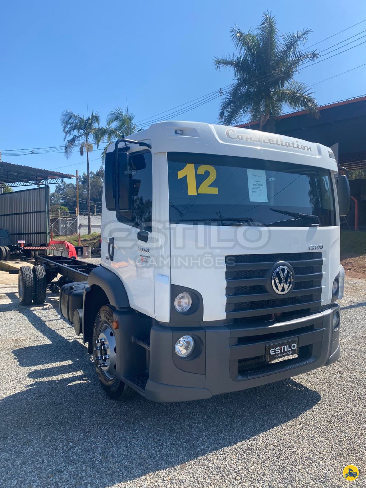 CAMINHAO VOLKSWAGEN VW 13190 Chassis Toco 4x2 Estilo Caminhões POUSO ALEGRE MINAS GERAIS MG