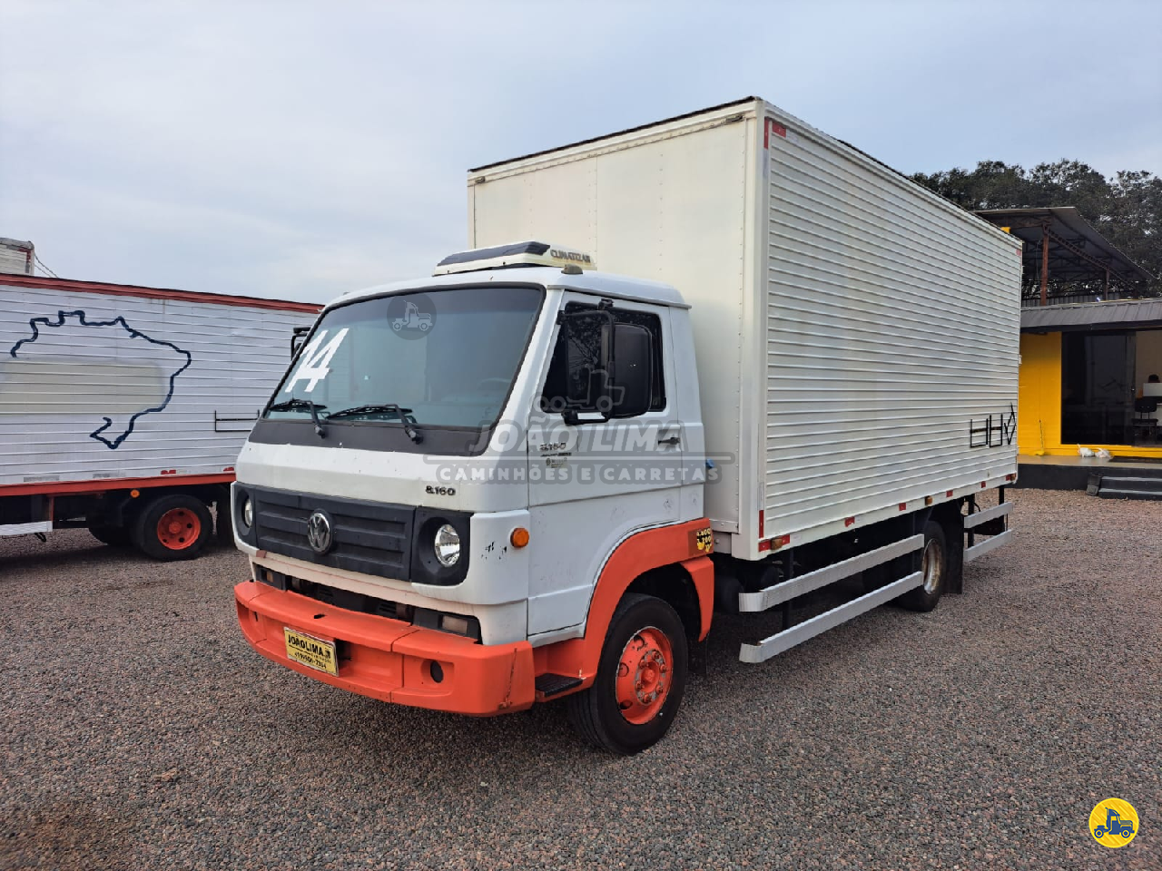 CAMINHAO VOLKSWAGEN VW 8160 Baú Furgão 3/4 4x2 João Lima Caminhões SAO JOSE DOS PINHAIS PARANÁ PR