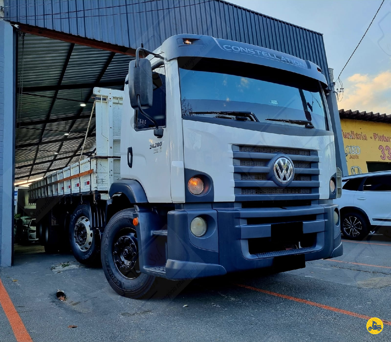 CAMINHAO VOLKSWAGEN VW 24280 Carga Seca BiTruck 8x2 Sol Caminhões e Utilitários SAO PAULO SÃO PAULO SP