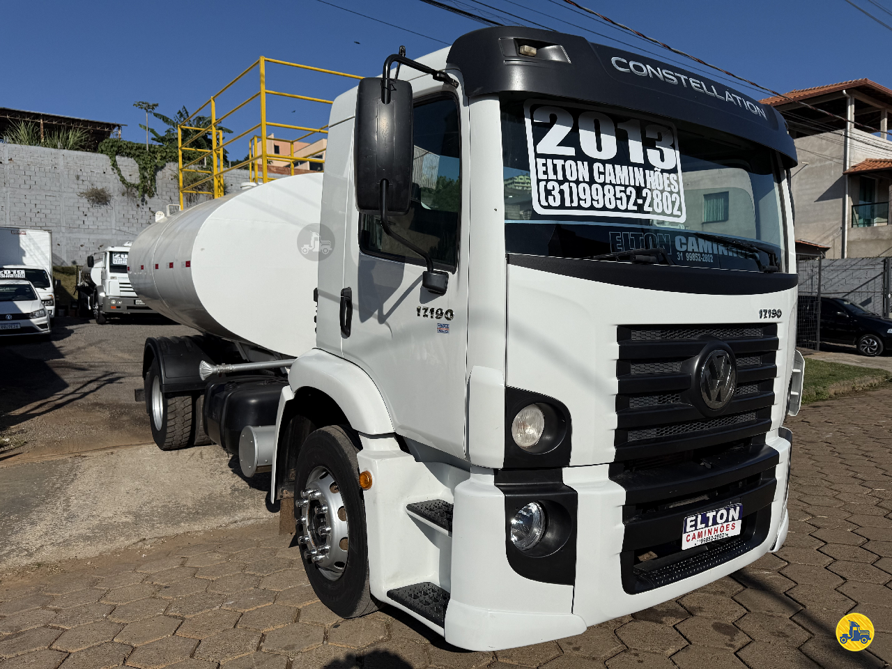 CAMINHAO VOLKSWAGEN VW 17190 Tanque Pipa Toco 4x2 Elton Caminhões JOAO MONLEVADE MINAS GERAIS MG