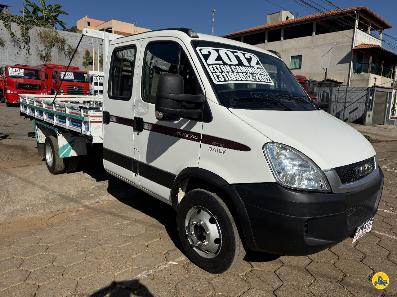 CAMINHAO IVECO DAILY 70c16 Carga Seca 3/4 4x2 Elton Caminhões JOAO MONLEVADE MINAS GERAIS MG