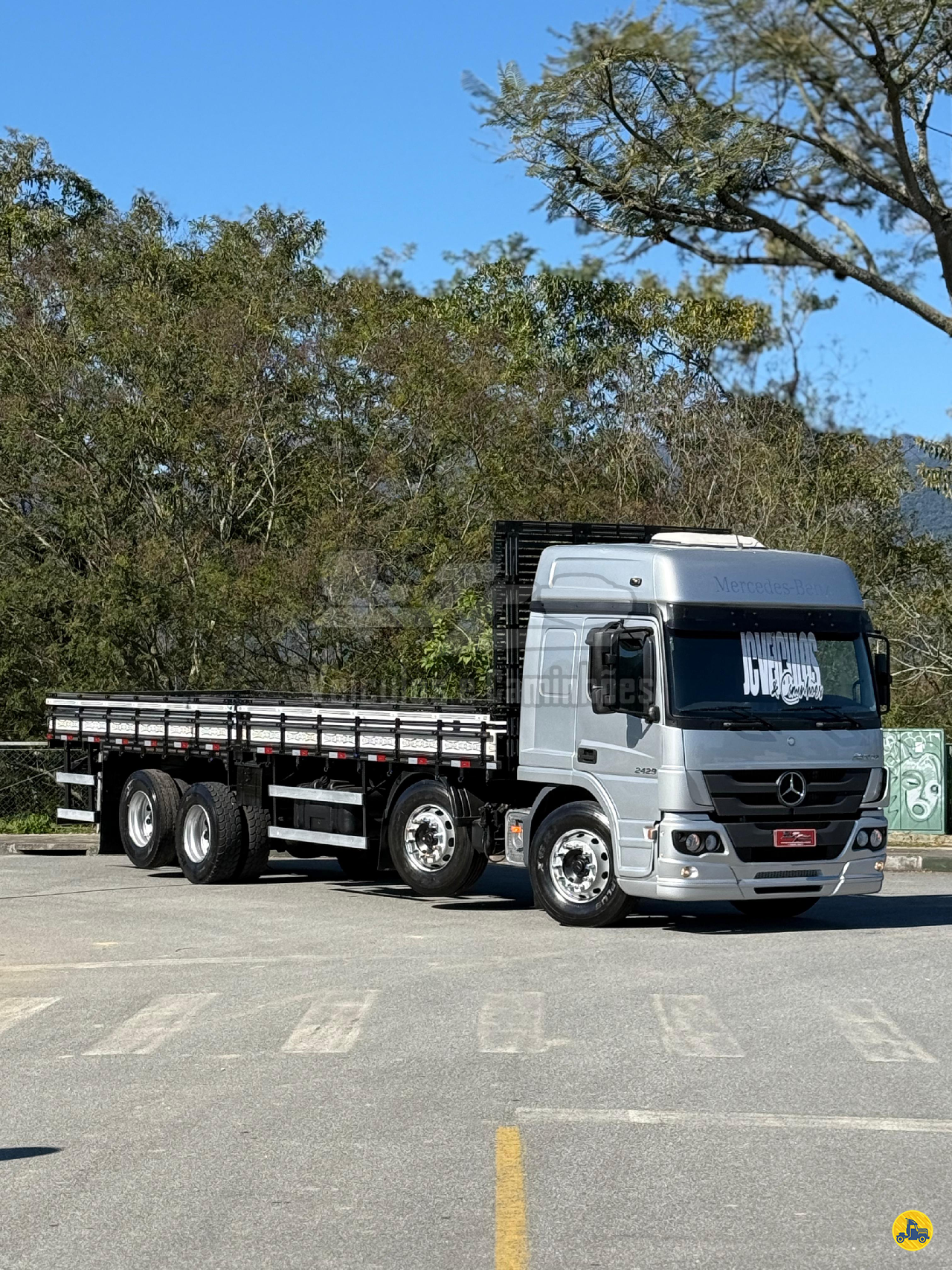 CAMINHAO MERCEDES-BENZ MB 2429 Grade Baixa BiTruck 8x2 JC Veículos e Caminhões SANTO AMARO DA IMPERATRIZ SANTA CATARINA SC