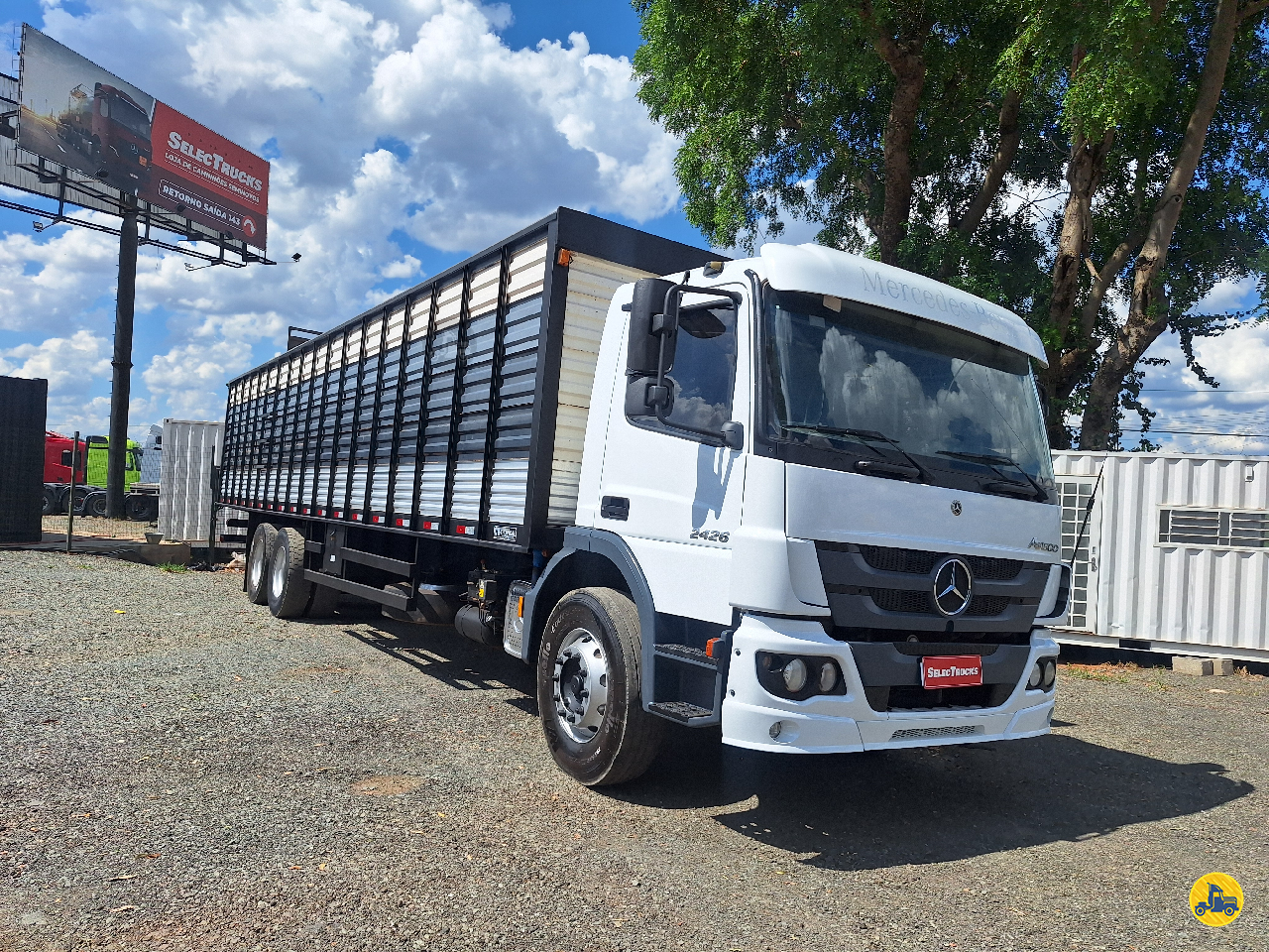 CAMINHAO MERCEDES-BENZ MB 2426 Boiadeiro Truck 6x2 SelecTrucks - Limeira SP LIMEIRA SÃO PAULO SP