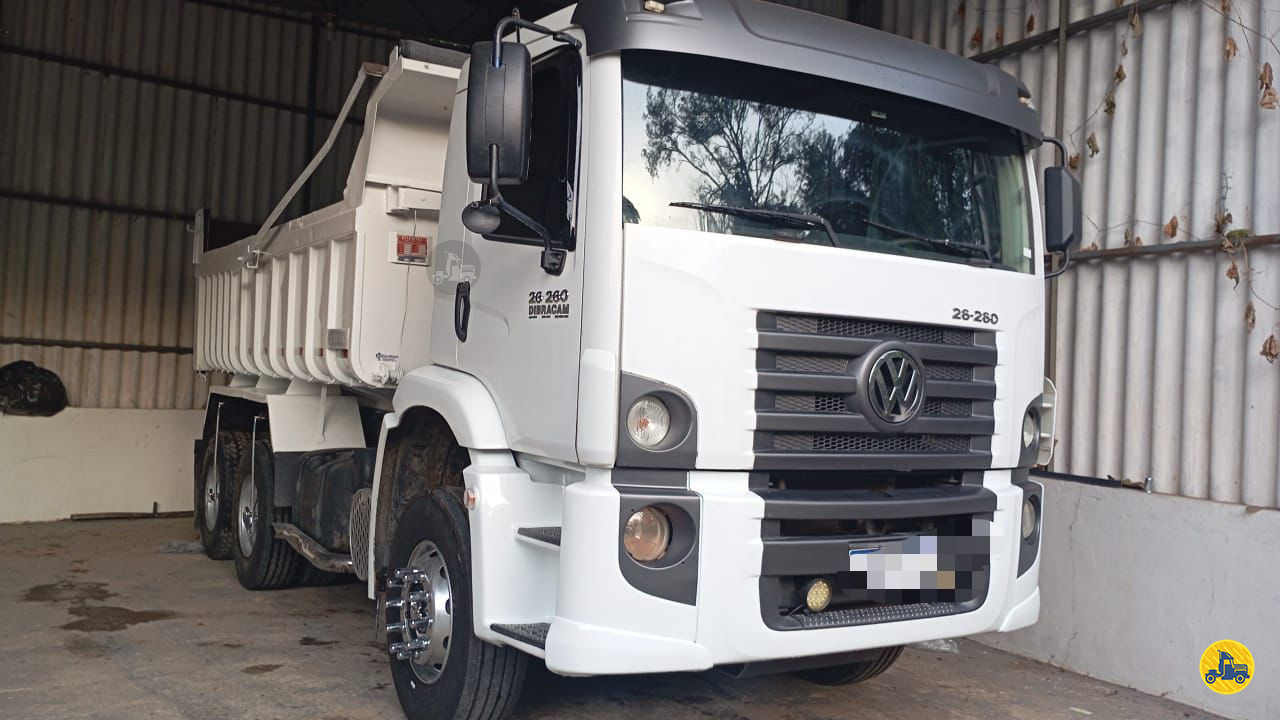 CAMINHAO VOLKSWAGEN VW 26260 Caçamba Basculante Truck 6x4 Mugen Caminhões GUARULHOS SÃO PAULO SP