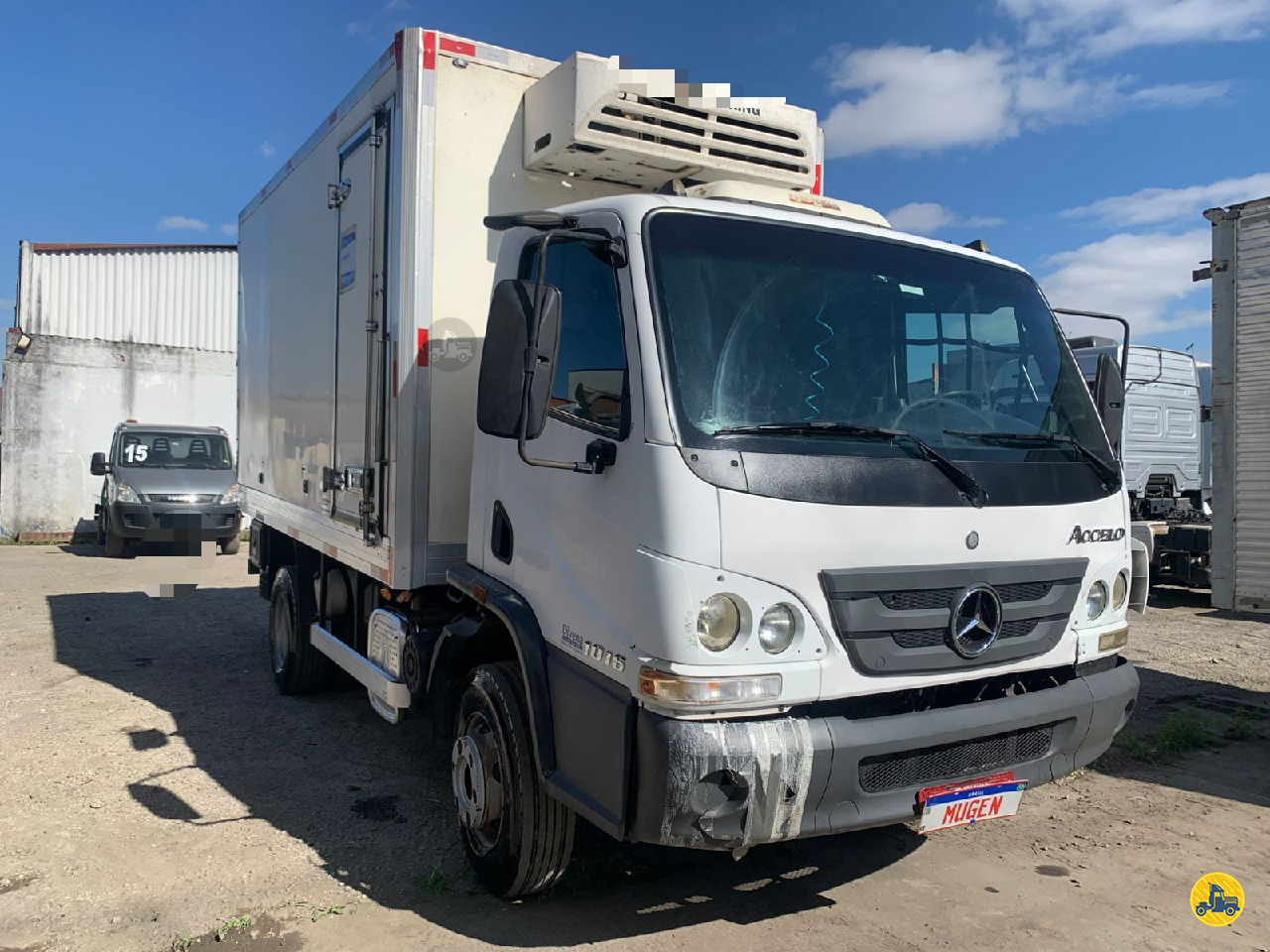 CAMINHAO MERCEDES-BENZ MB 1016 Baú Furgão Toco 4x2 Mugen Caminhões GUARULHOS SÃO PAULO SP