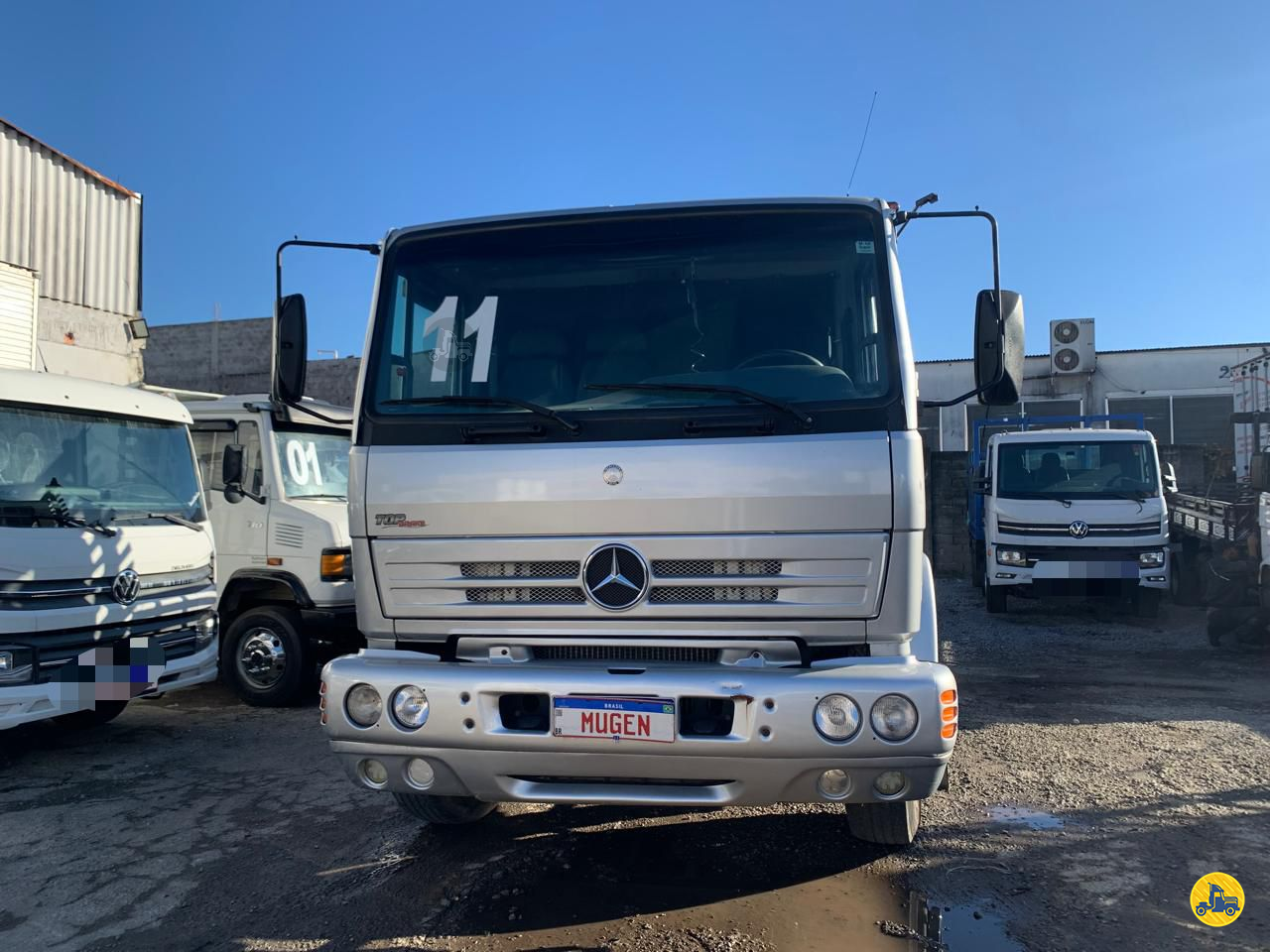 CAMINHAO MERCEDES-BENZ MB 1718 Carroceria Cabine Suplementar Toco 4x2 Mugen Caminhões GUARULHOS SÃO PAULO SP