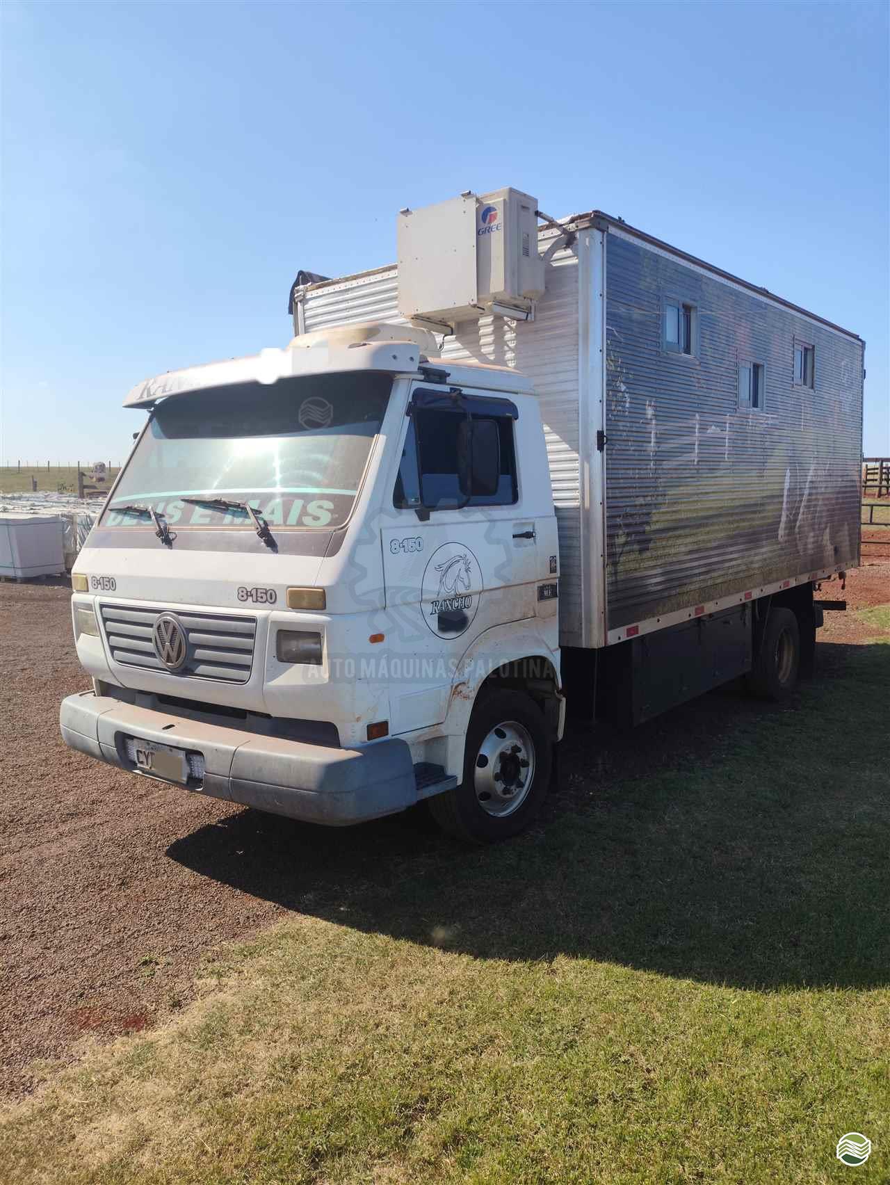 CAMINHAO VOLKSWAGEN VW 8150 Motorhome 3/4 4x2 Auto Máquinas Palotina PALOTINA PARANÁ PR