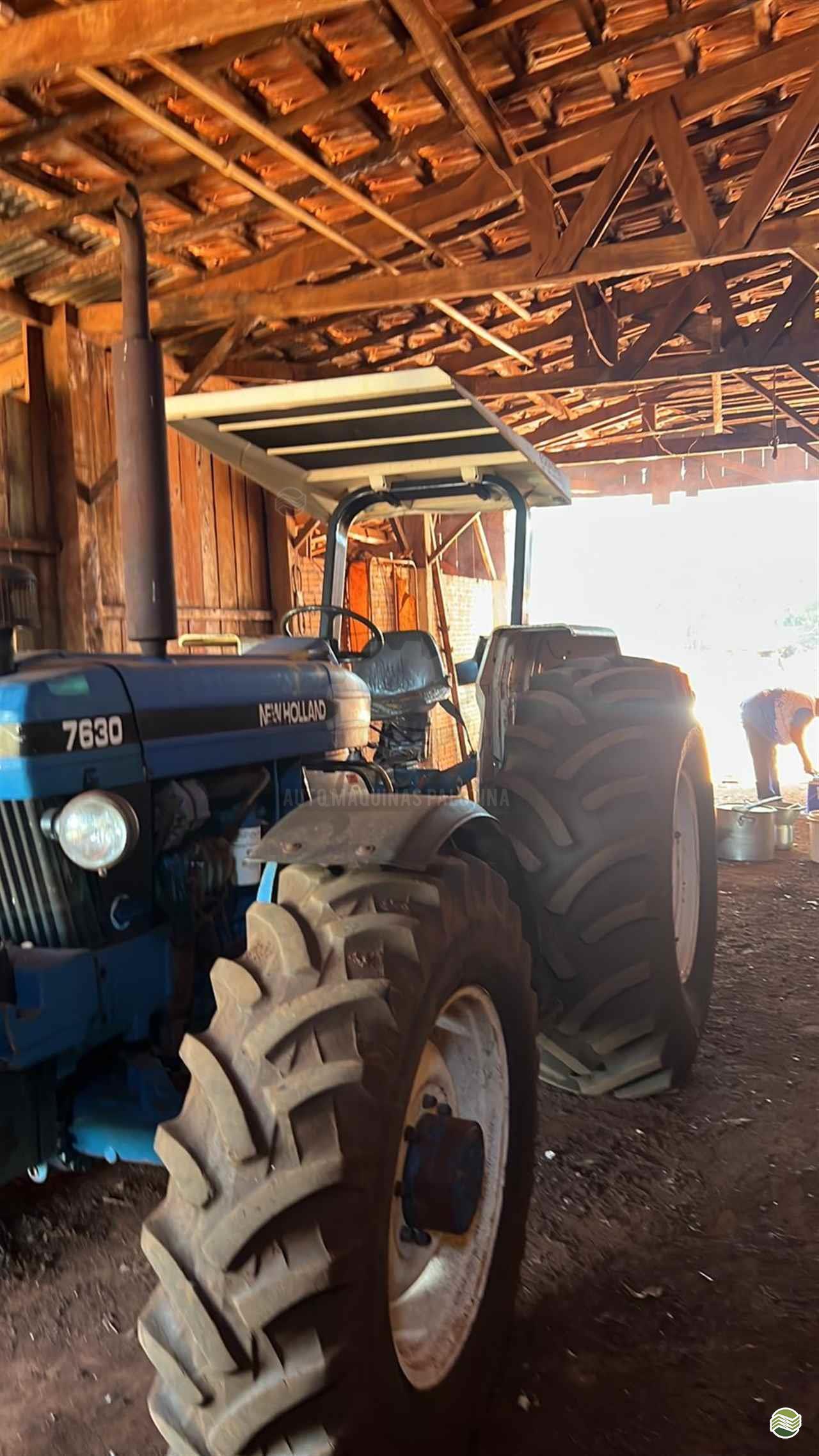 TRATOR NEW HOLLAND NEW 7630 Tração 4x4 Auto Máquinas Palotina PALOTINA PARANÁ PR