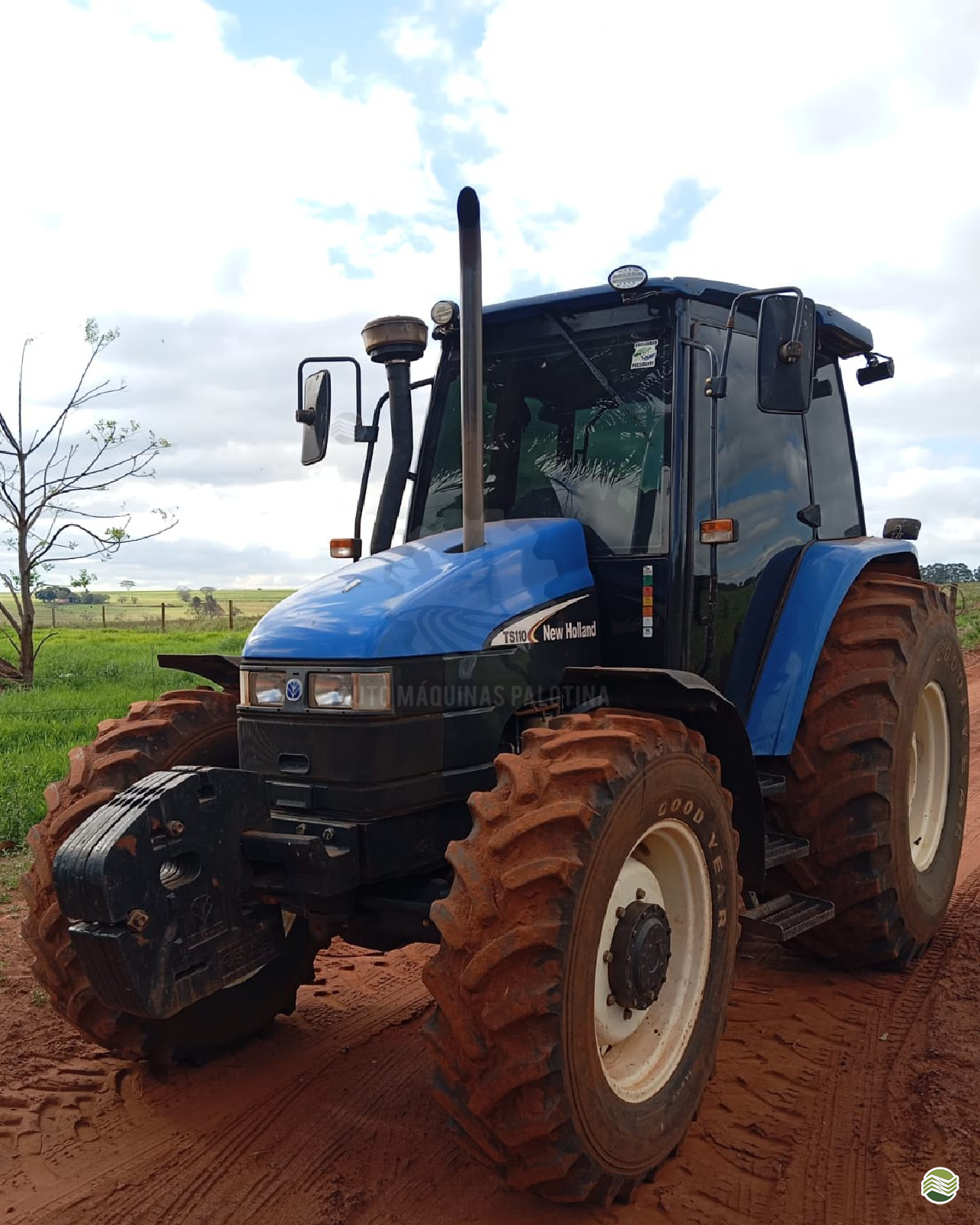 TRATOR NEW HOLLAND NEW TS 110 Tração 4x4 Auto Máquinas Palotina PALOTINA PARANÁ PR