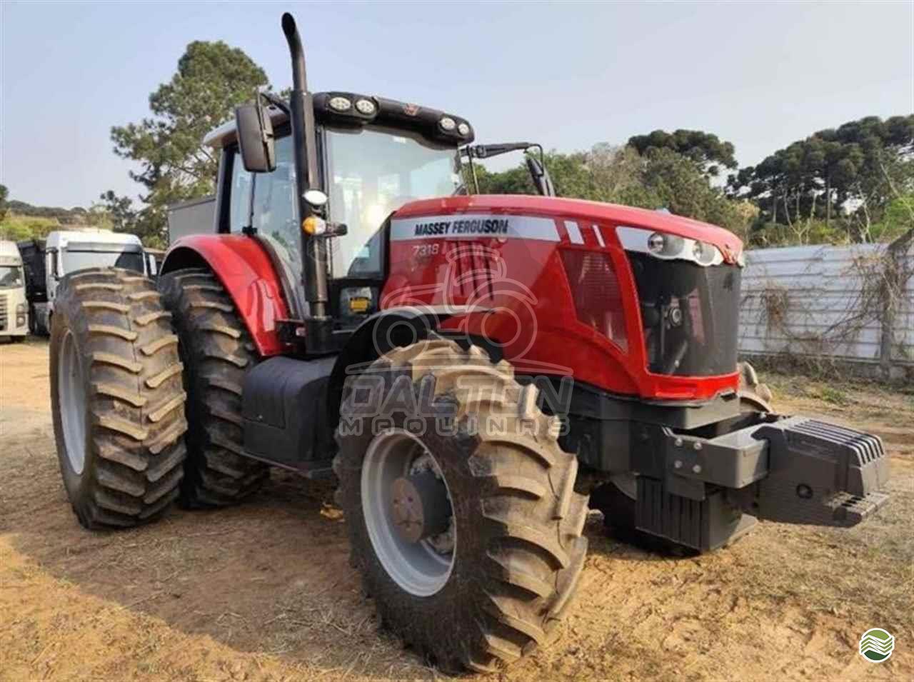 TRATOR MASSEY FERGUSON MF 7318 Tração 4x4 Dalton Máquinas POMPEU MINAS GERAIS MG