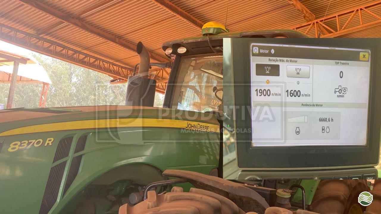 TRATOR JOHN DEERE JOHN DEERE 8370R Tração 4x4 Produtiva Máquinas CAMPO VERDE MATO GROSSO MT