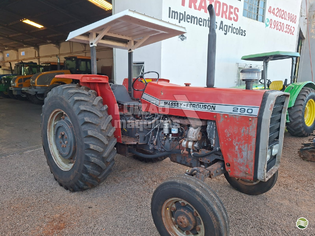 TRATOR MASSEY FERGUSON MF 290 Tração 4x2 Luizão Máquinas Agrícolas UMUARAMA PARANÁ PR