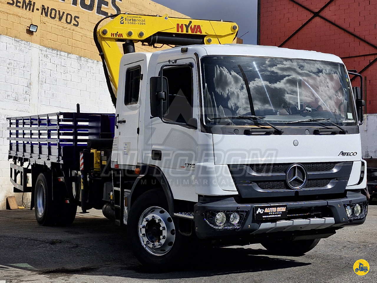 CAMINHAO MERCEDES-BENZ MB 1719 Munck Toco 4x2 Autobom Multimarcas CONTAGEM MINAS GERAIS MG