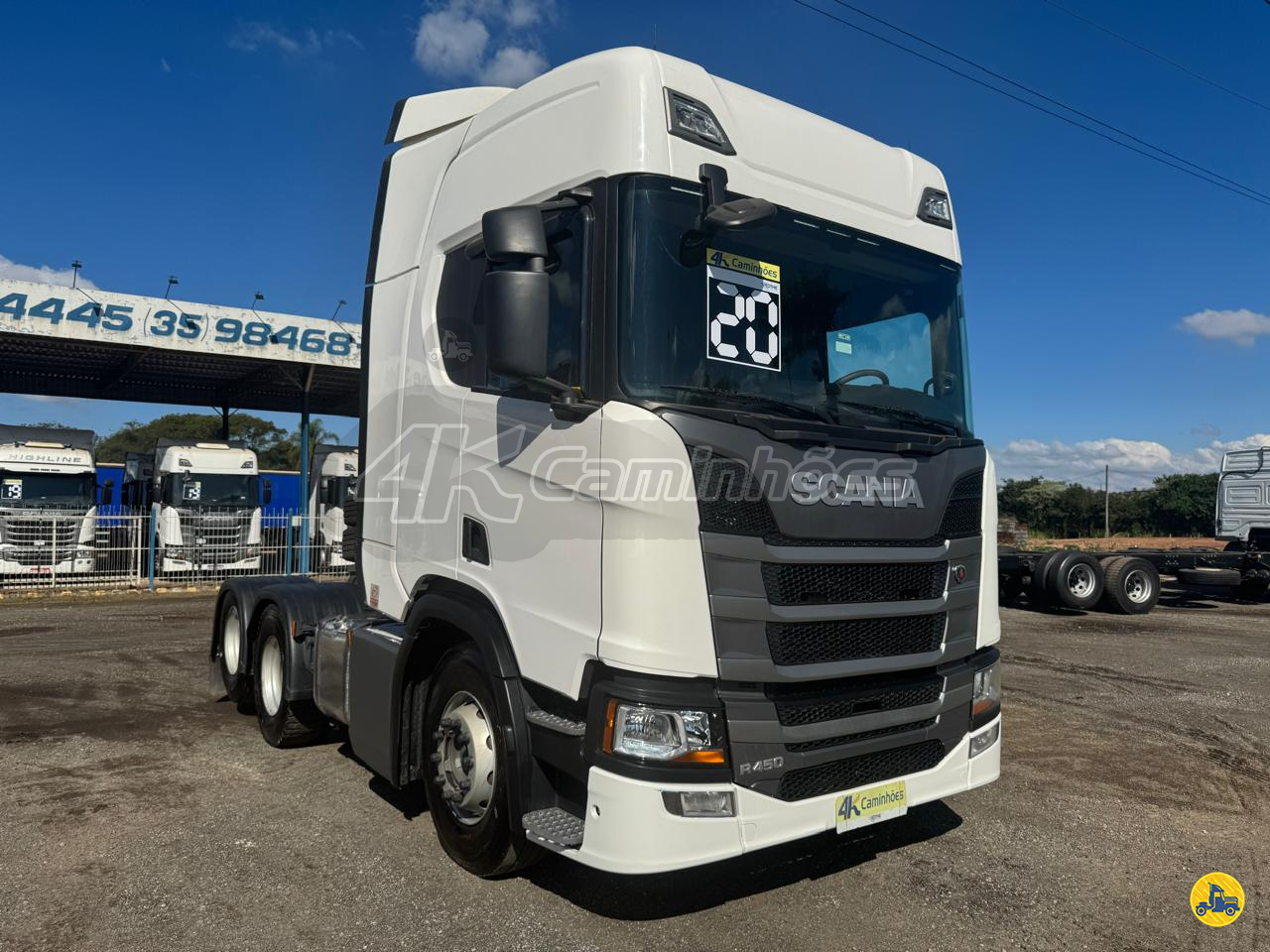 CAMINHAO SCANIA SCANIA R450 Cavalo Mecânico Cavalo 6x2 4K Caminhões - Pouso Alegre POUSO ALEGRE MINAS GERAIS MG