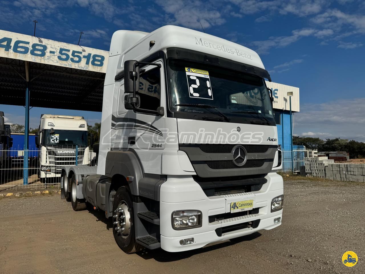 CAMINHAO MERCEDES-BENZ MB 2544 Cavalo Mecânico Cavalo 6x2 4K Caminhões - Pouso Alegre POUSO ALEGRE MINAS GERAIS MG