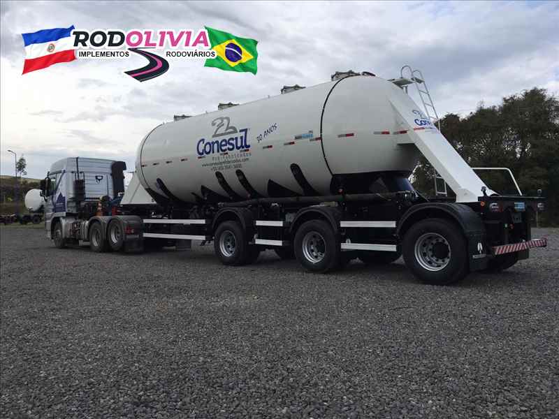 SEMIRREBOQUE SILO - CONESUL PRÉ FABRICADOS.