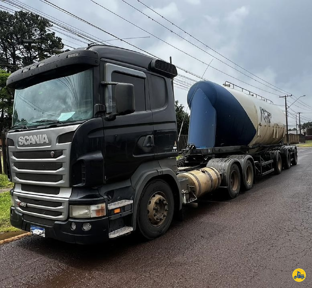 CARRETA SEMI-REBOQUE SILO Rodolivia Implementos Rodoviários MARIALVA PARANÁ PR