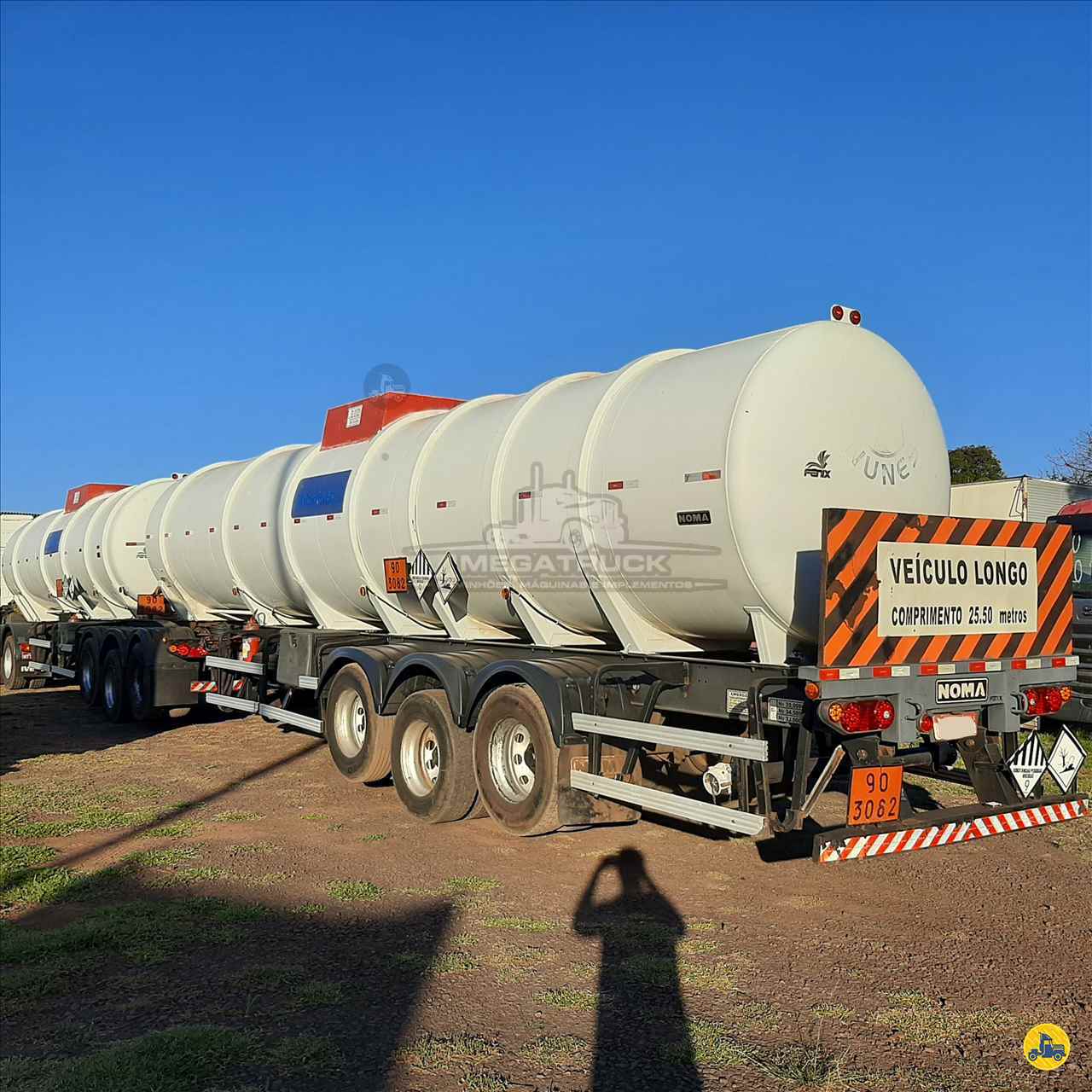 CARRETA BITREM 9 EIXOS TANQUE AÇO Megatruck Caminhões e Máquinas CAMPO GRANDE MATO GROSSO DO SUL MS