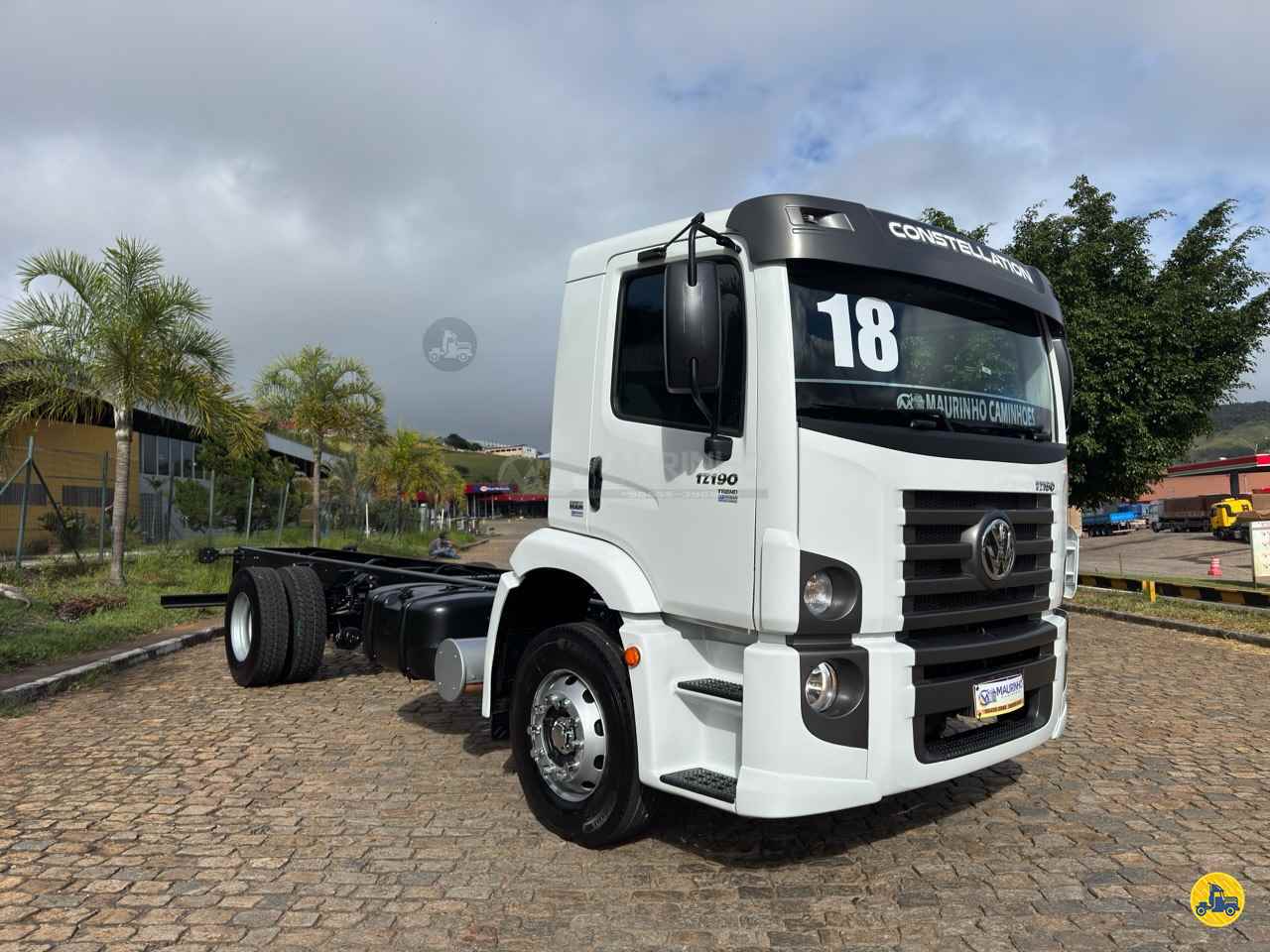 CAMINHAO VOLKSWAGEN VW 17190 Chassis Toco 4x2 Maurinho Caminhões JOAO MONLEVADE MINAS GERAIS MG