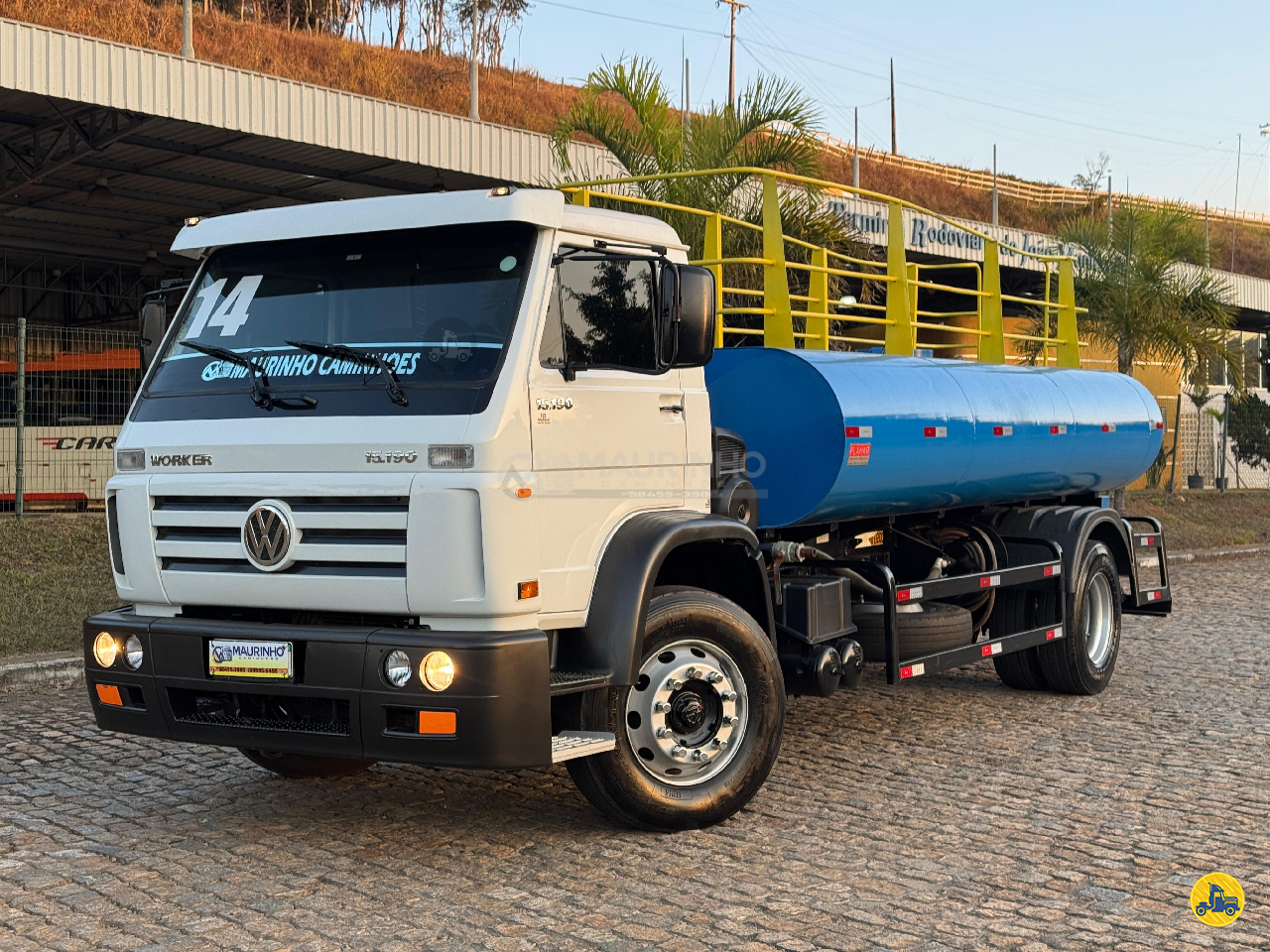 CAMINHAO VOLKSWAGEN VW 15190 Tanque Pipa Toco 4x2 Maurinho Caminhões JOAO MONLEVADE MINAS GERAIS MG