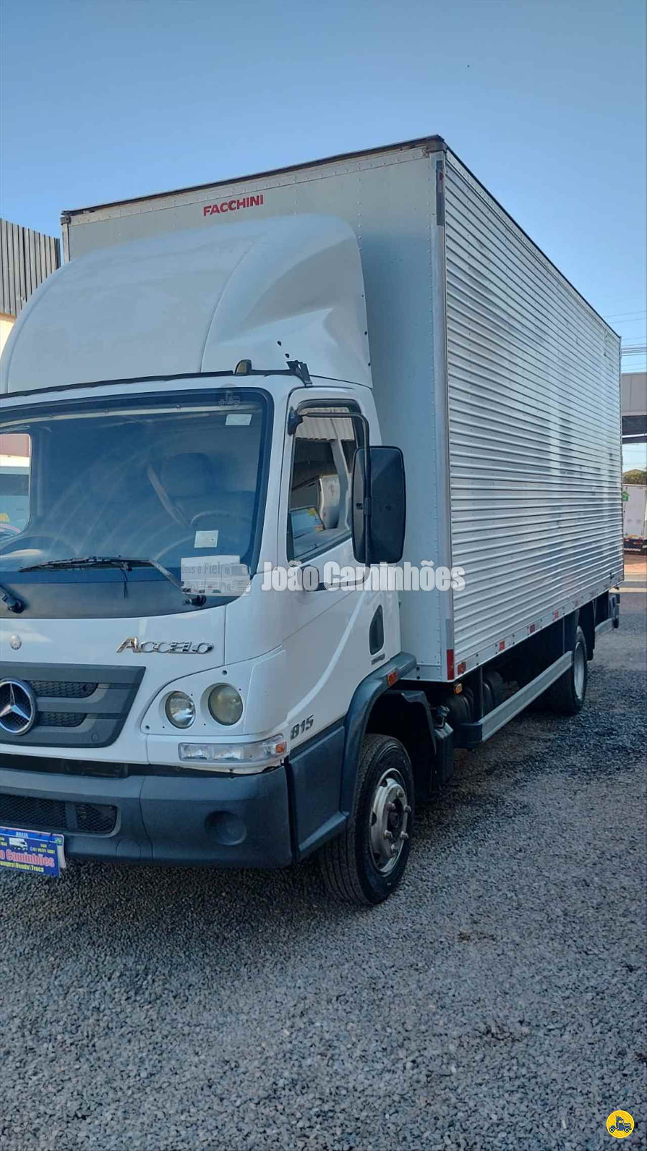 CAMINHAO MERCEDES-BENZ MB 815 Baú Furgão Toco 4x2 João Caminhões BRASILIA DISTRITO FEDERAL DF