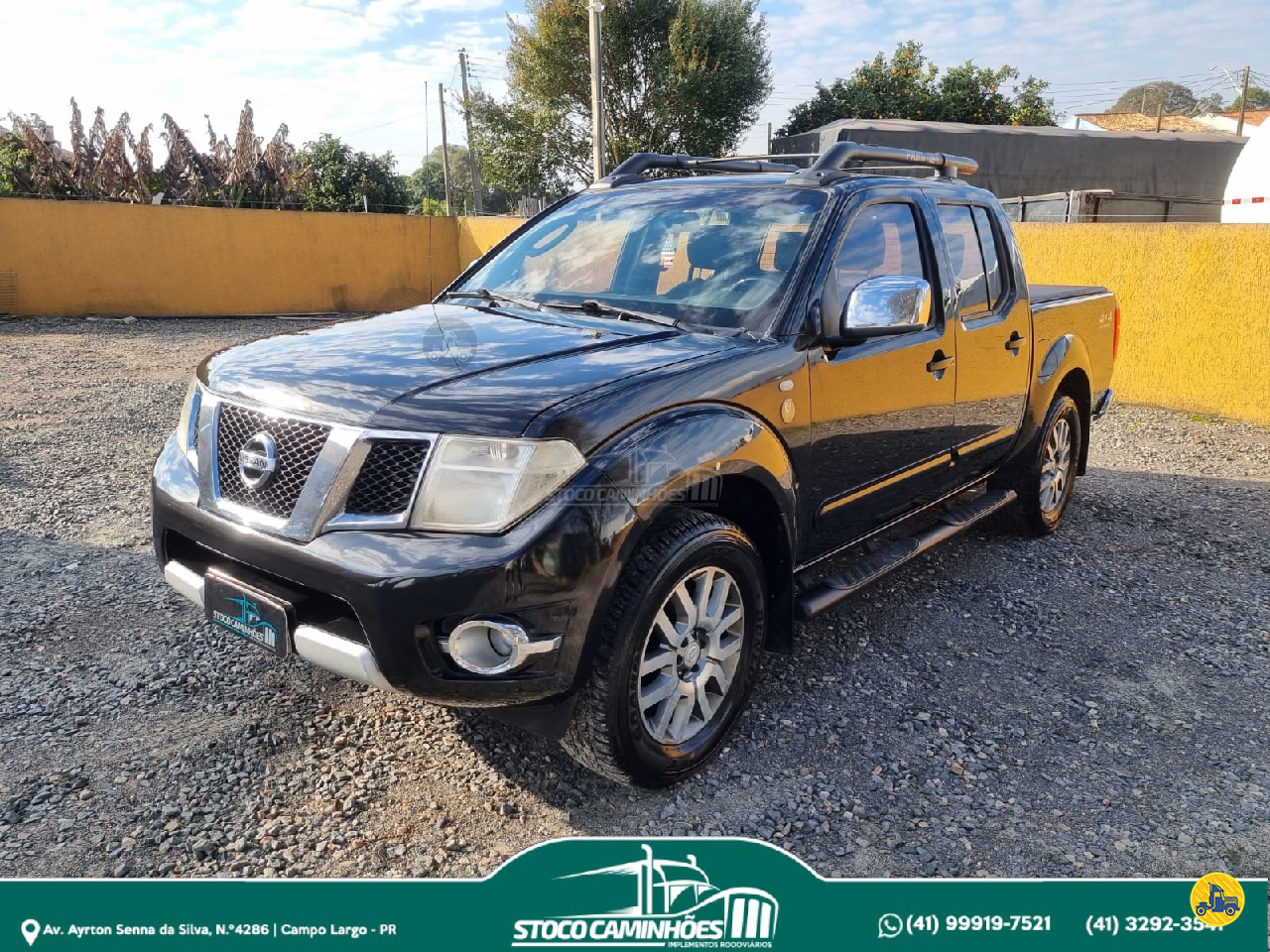 CARRO NISSAN Frontier 2.5 SL CD  Stoco Caminhões  CAMPO LARGO PARANÁ PR