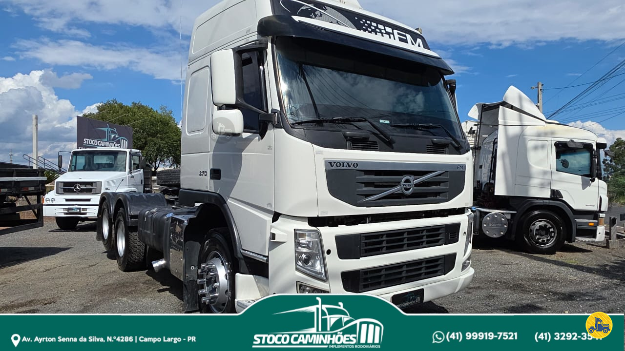 CAMINHAO VOLVO VOLVO FM 370 Cavalo Mecânico Truck 6x2 Stoco Caminhões  CAMPO LARGO PARANÁ PR