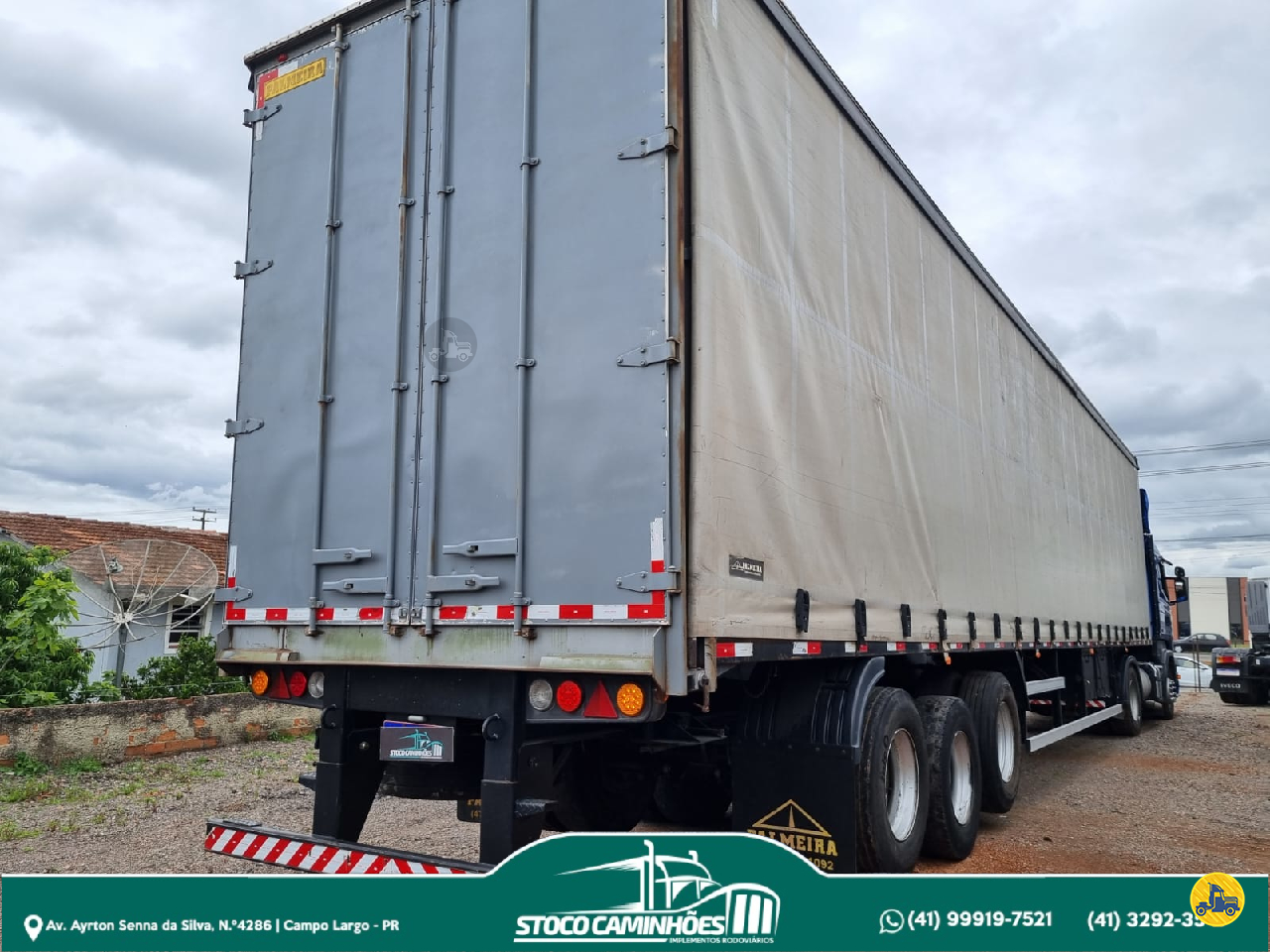 CARRETA SEMI-REBOQUE BAU SIDER Reta Stoco Caminhões  CAMPO LARGO PARANÁ PR