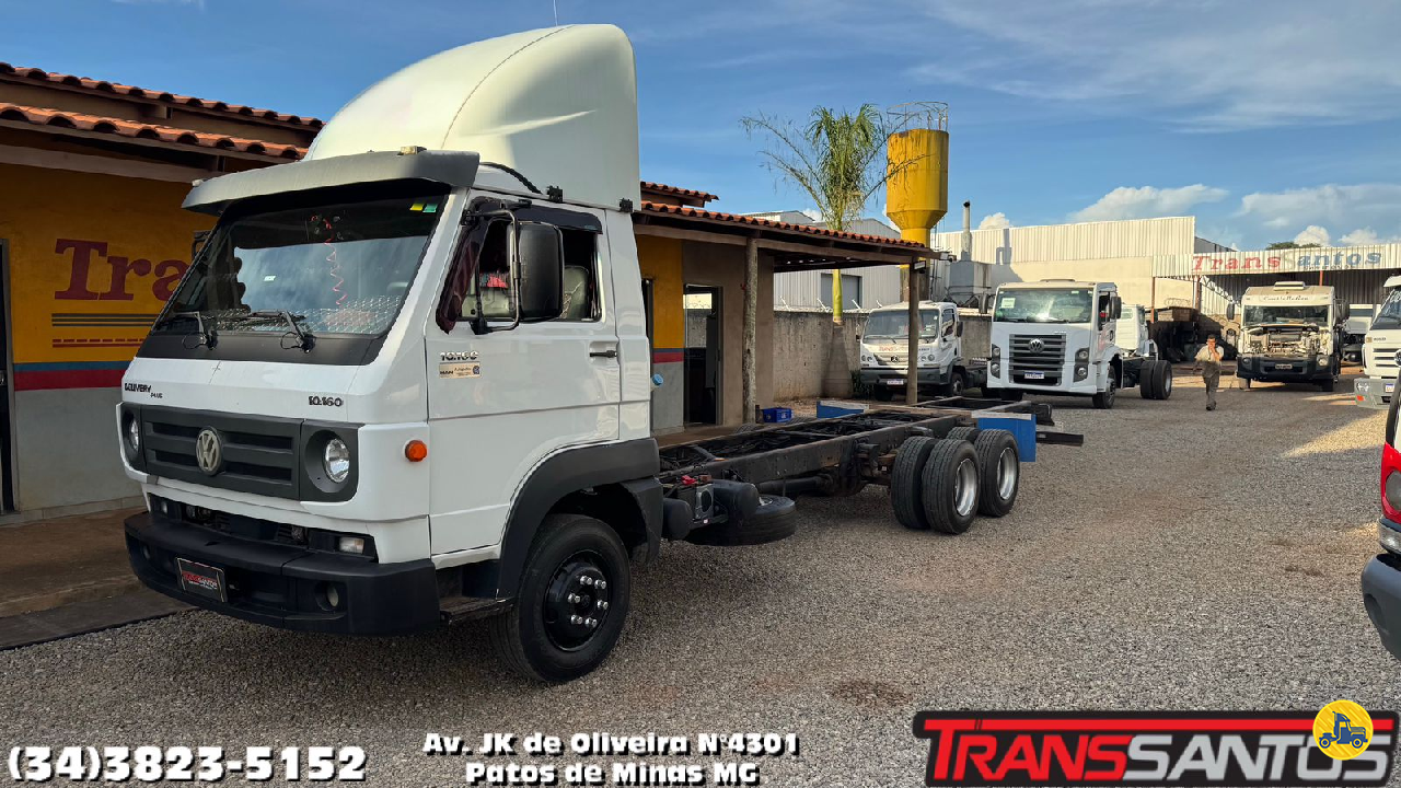 CAMINHAO VOLKSWAGEN VW 10160 Chassis 3/4 6x2 TransSantos Seminovos PATOS DE MINAS MINAS GERAIS MG