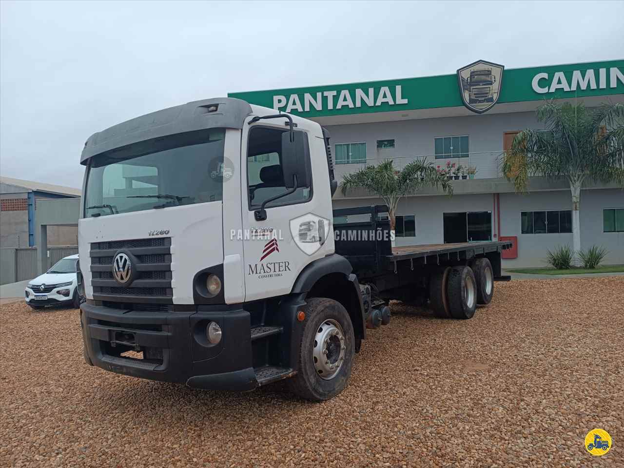 CAMINHAO VOLKSWAGEN VW 17280 Plataforma Truck 6x2 Pantanal Caminhões RONDONOPOLIS MATO GROSSO MT
