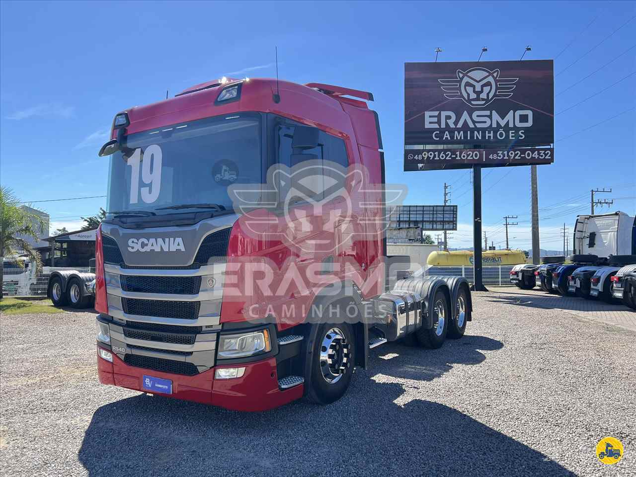 CAMINHAO SCANIA SCANIA R540 Cavalo Mecânico Cavalo 6x4 Erasmo Caminhões TUBARAO SANTA CATARINA SC