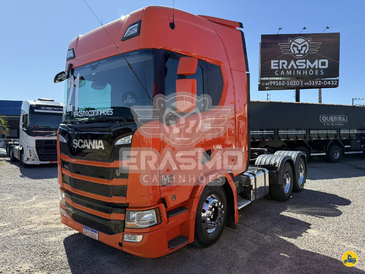 CAMINHAO SCANIA SCANIA R440 Cavalo Mecânico Cavalo 6x2 Erasmo Caminhões TUBARAO SANTA CATARINA SC