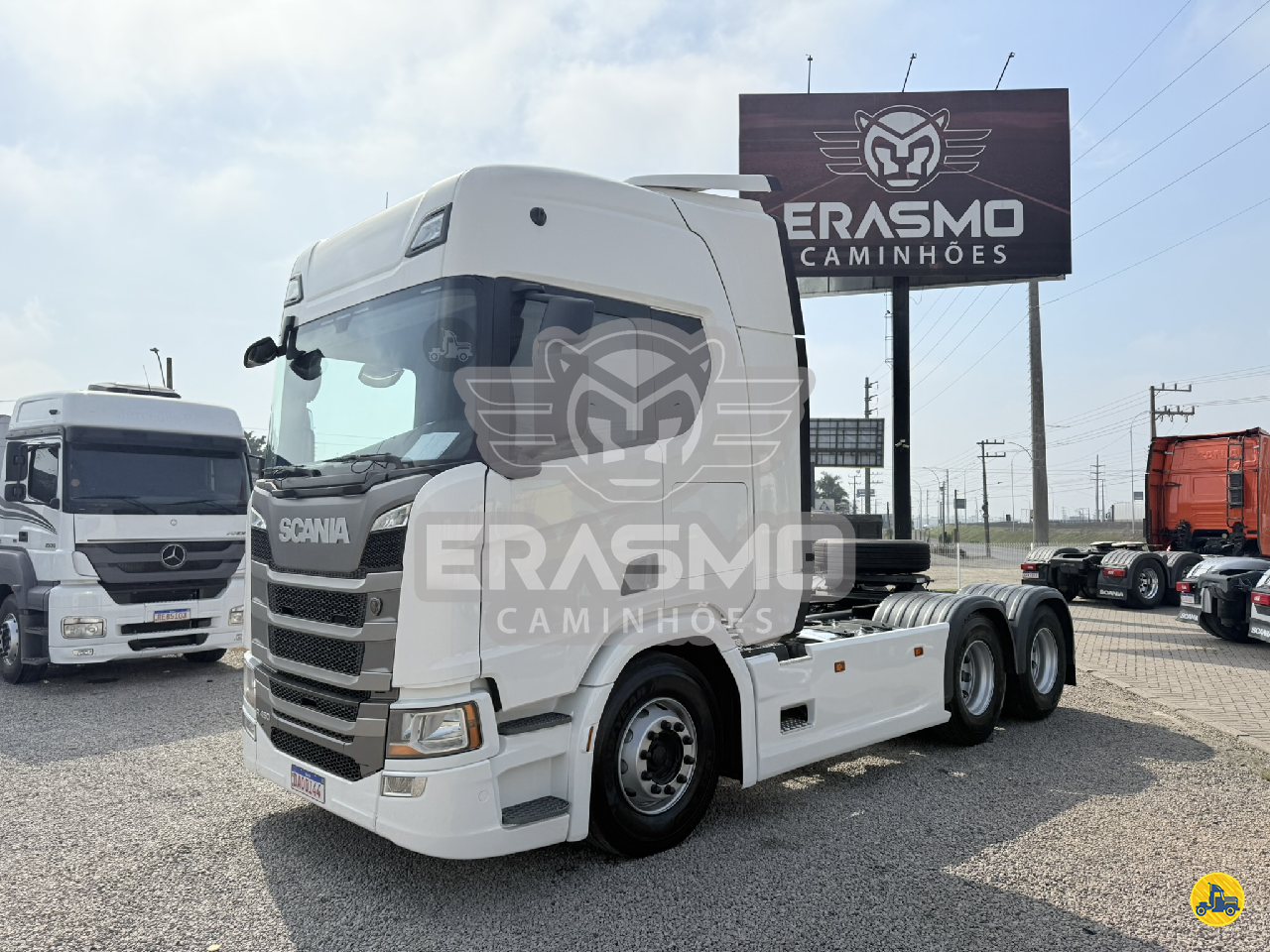 CAMINHAO SCANIA SCANIA R450 Cavalo Mecânico Cavalo 6x2 Erasmo Caminhões TUBARAO SANTA CATARINA SC