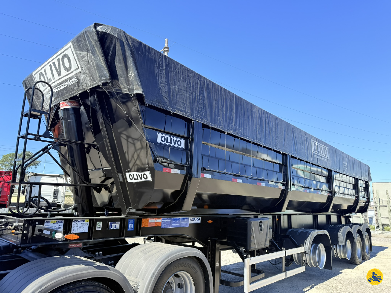 CARRETA SEMI-REBOQUE BASCULANTE Erasmo Caminhões TUBARAO SANTA CATARINA SC