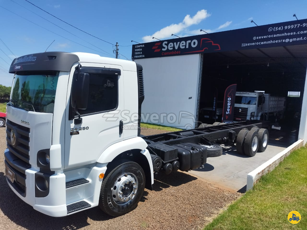 CAMINHAO VOLKSWAGEN VW 24250 Chassis Truck 6x2 Severo Caminhões CONSTANTINA RIO GRANDE DO SUL RS