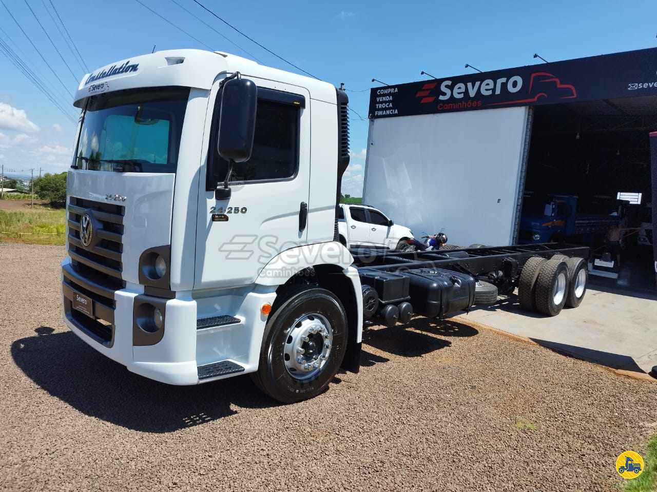 CAMINHAO VOLKSWAGEN VW 24250 Chassis Truck 6x2 Severo Caminhões CONSTANTINA RIO GRANDE DO SUL RS