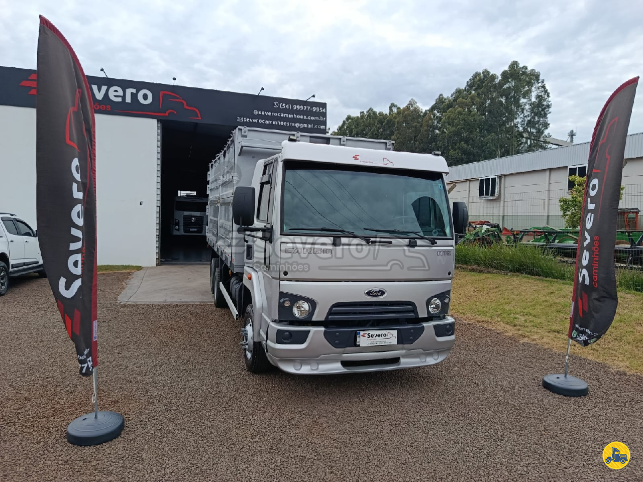 CAMINHAO FORD CARGO 1119 Caçamba Agrícola 3/4 6x2 Severo Caminhões CONSTANTINA RIO GRANDE DO SUL RS