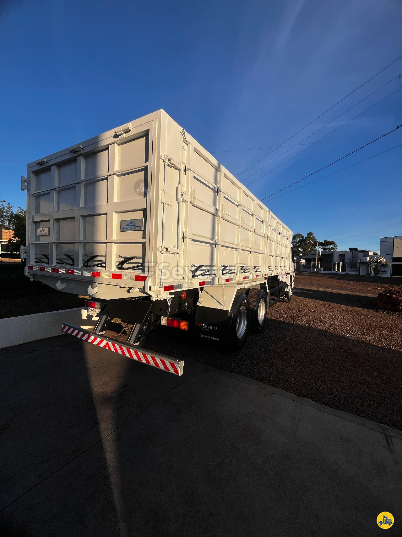 CAMINHAO MERCEDES-BENZ MB 2429 Caçamba Agrícola 3/4 6x2 Severo Caminhões CONSTANTINA RIO GRANDE DO SUL RS