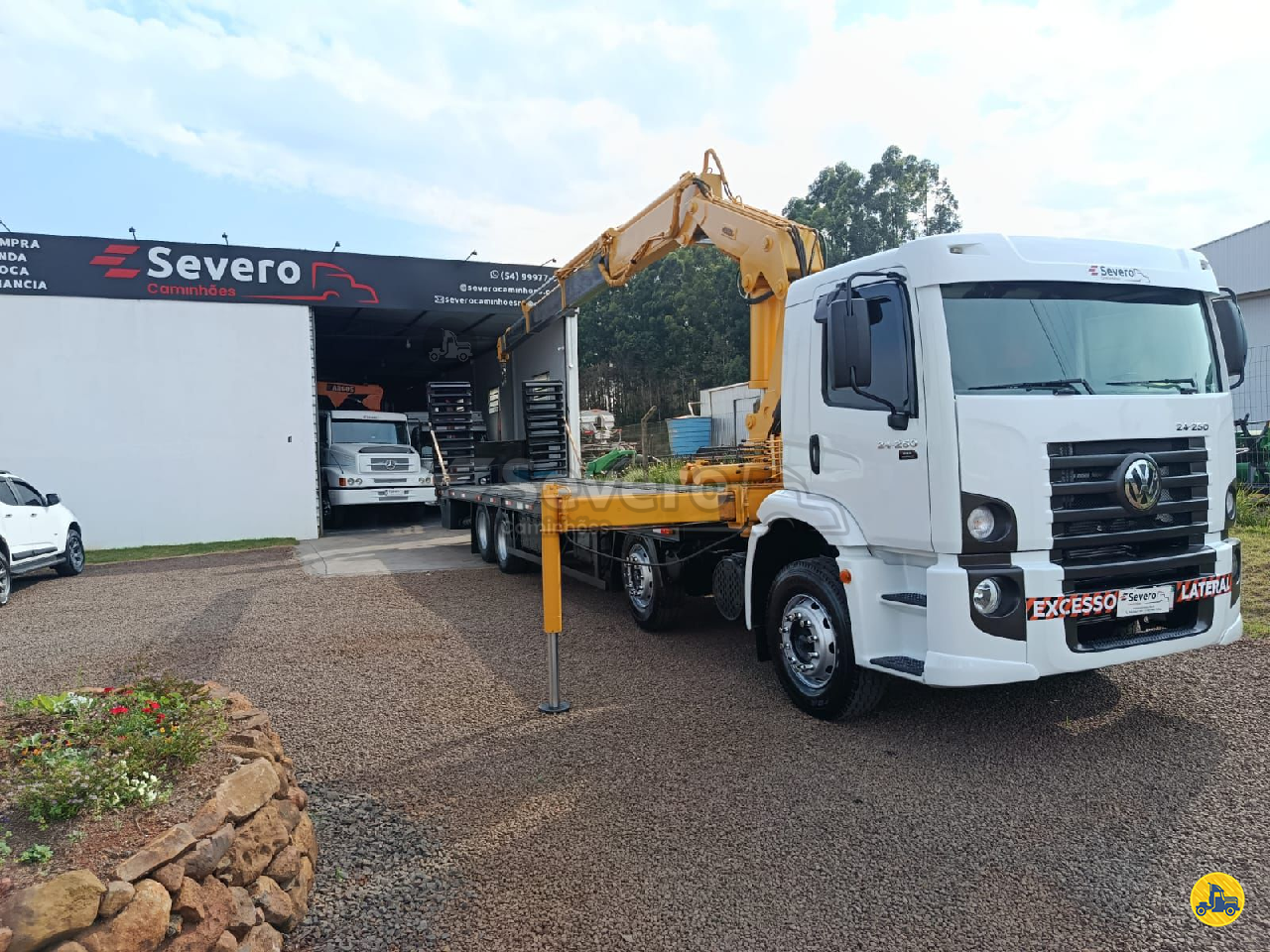 CAMINHAO VOLKSWAGEN VW 24250 Plataforma Guincho Cavalo 8x2 Severo Caminhões CONSTANTINA RIO GRANDE DO SUL RS