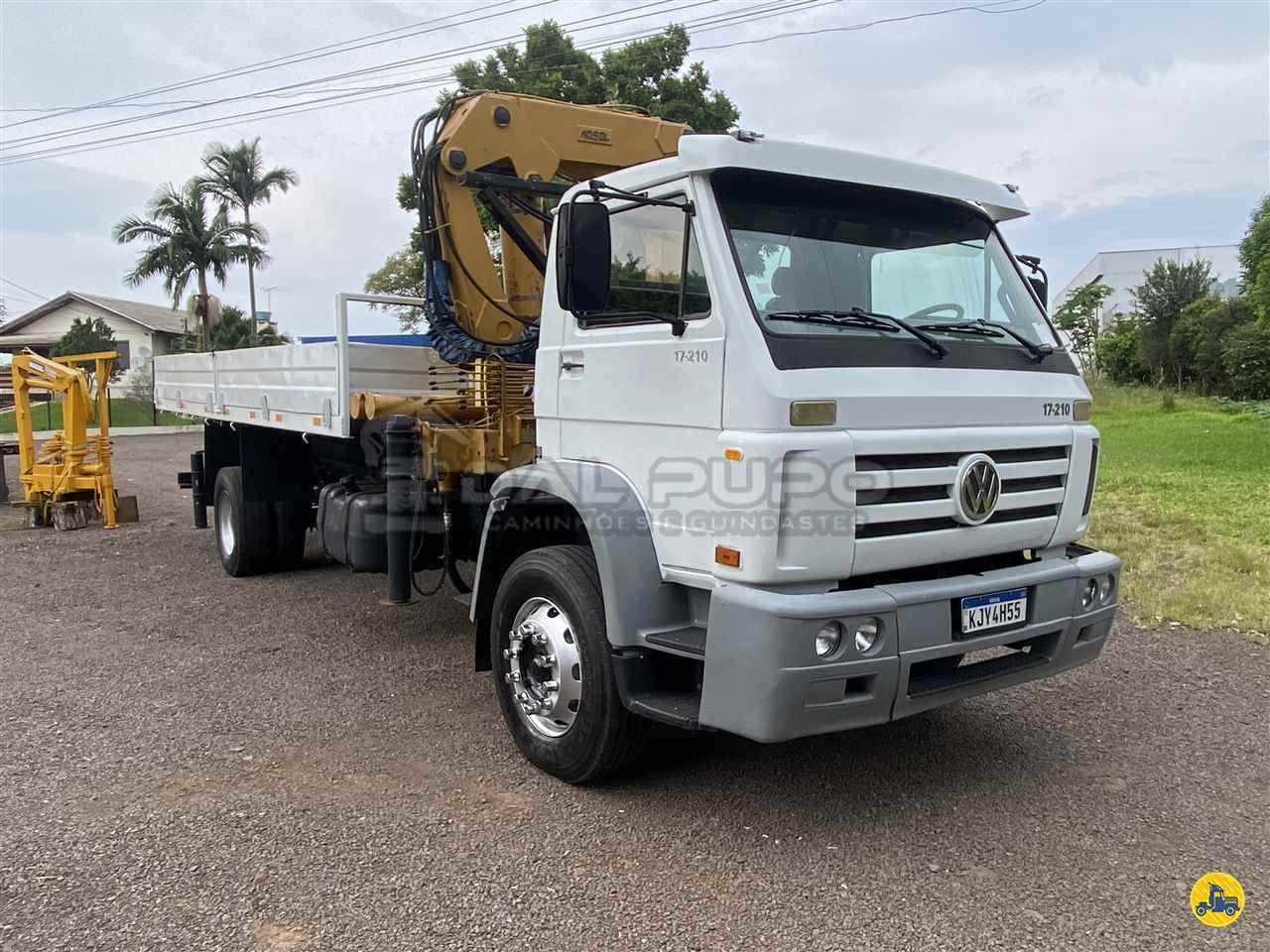 CAMINHAO VOLKSWAGEN VW 17210 Guincho Munck Toco 4x2 Dal Pupo Caminhões e Guindastes BARRA FUNDA RIO GRANDE DO SUL RS