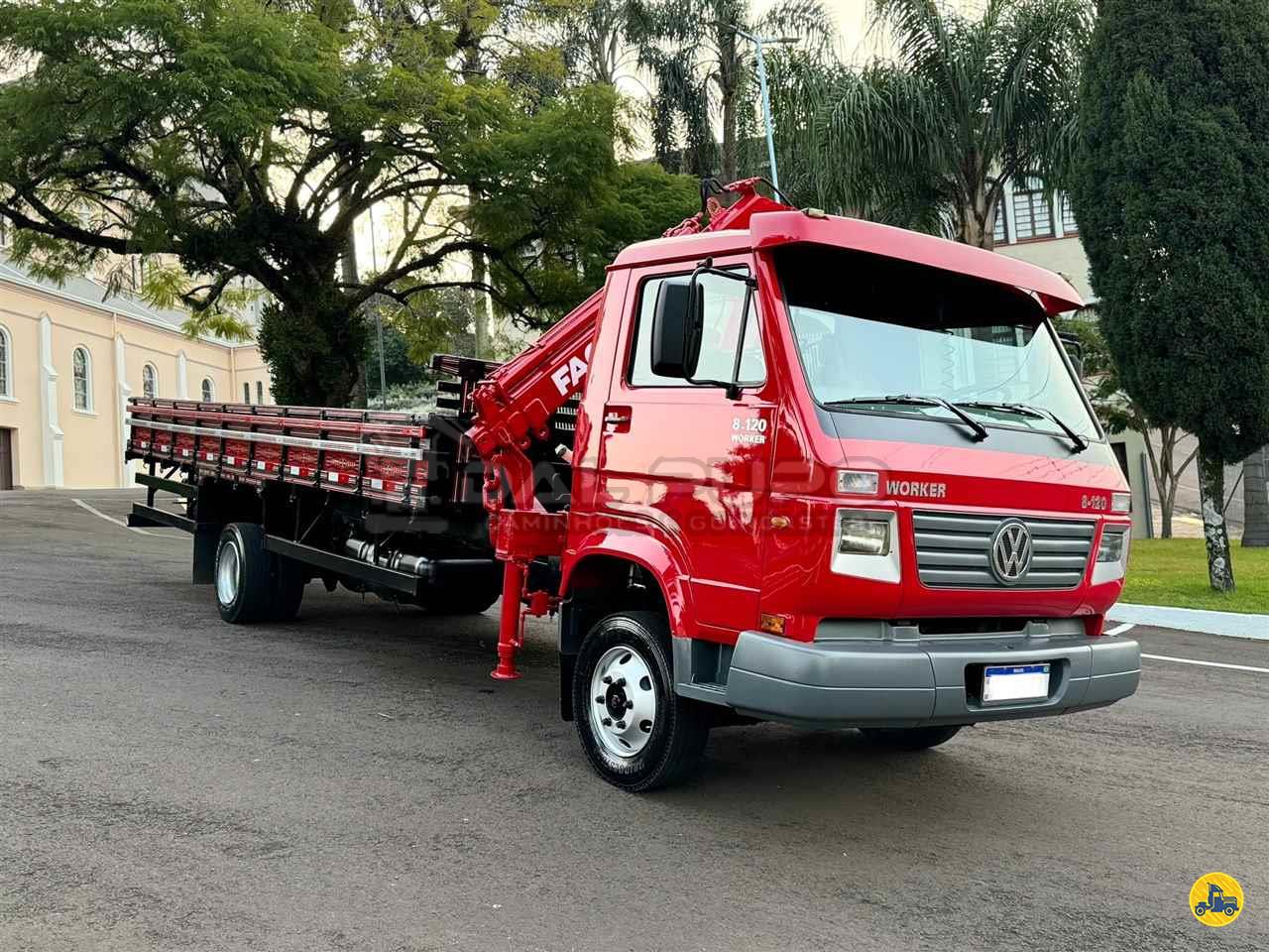 CAMINHAO VOLKSWAGEN VW 8120 Guincho Munck 3/4 4x2 Dal Pupo Caminhões e Guindastes BARRA FUNDA RIO GRANDE DO SUL RS