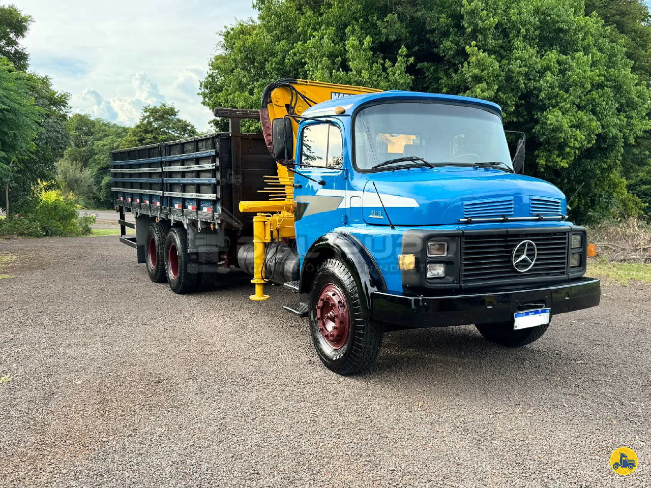 CAMINHAO MERCEDES-BENZ MB 1113 Guincho Munck Truck 6x4 Dal Pupo Caminhões e Guindastes BARRA FUNDA RIO GRANDE DO SUL RS