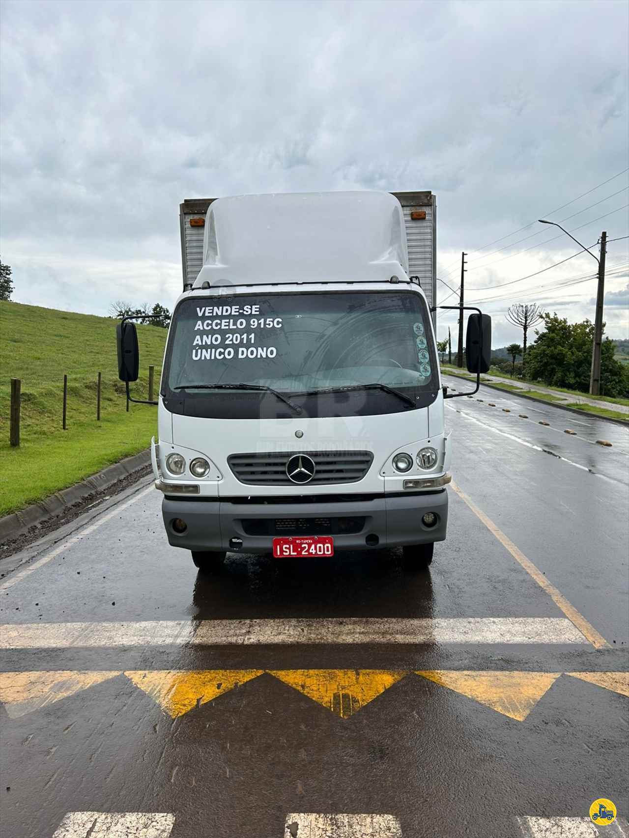 CAMINHAO MERCEDES-BENZ MB 915 Baú Furgão Toco 4x2 BR Implementos - NOMA  CORDILHEIRA ALTA SANTA CATARINA SC