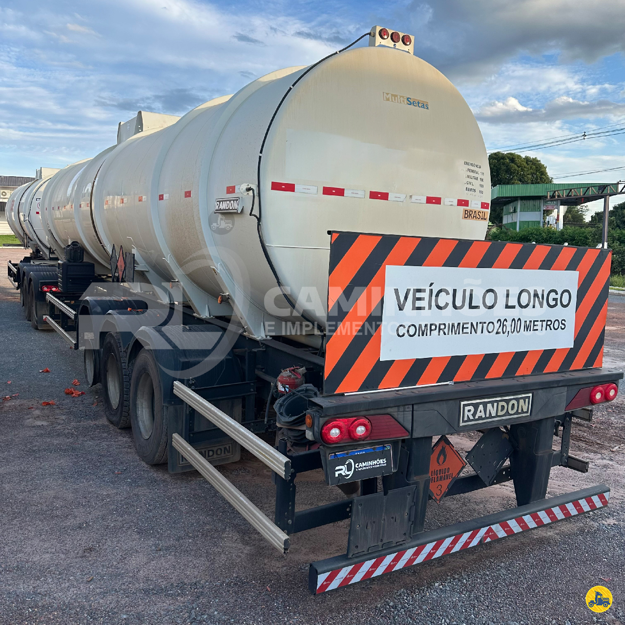 CARRETA RODOTREM TANQUE AÇO RL Caminhões  RIO VERDE GOIAS GO