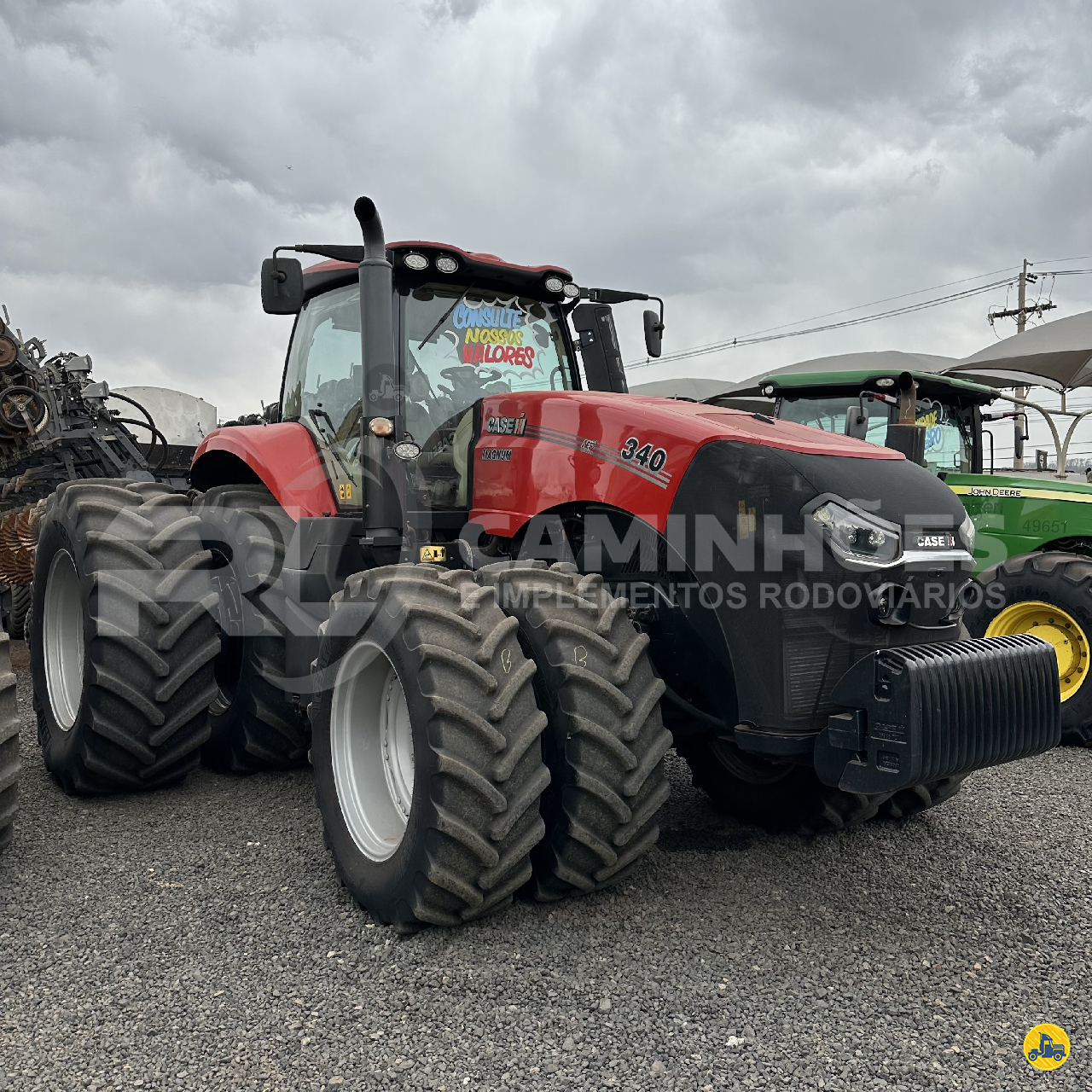 TRATOR CASE MAGNUM 340 Tração 4x4 RL Caminhões  RIO VERDE GOIAS GO