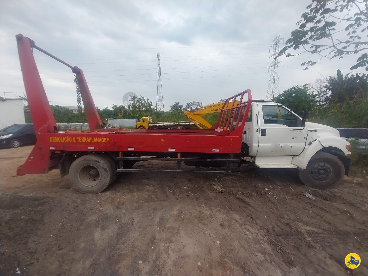 CAMINHAO FORD F12000 Poliguindaste Toco 4x2 Intersul Caminhões SAO PAULO SÃO PAULO SP