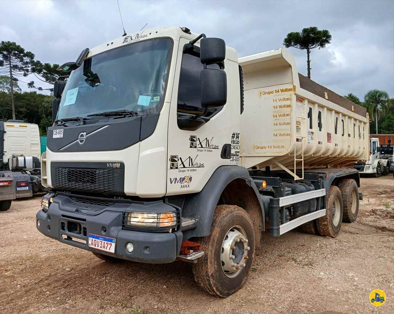 CAMINHAO VOLVO VOLVO VM 360 Caçamba Basculante Cavalo 6x4 Usados Rio Verde RIO VERDE GOIAS GO